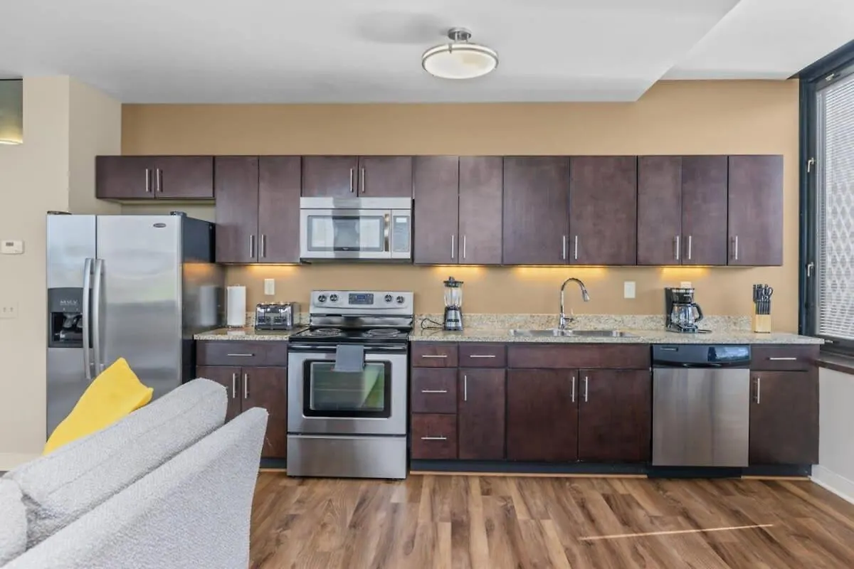 2Br Downtown Apartment With Gym & Deck Pittsburgh 0*,